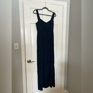 Black Halo Elegant Black Maxi Dress